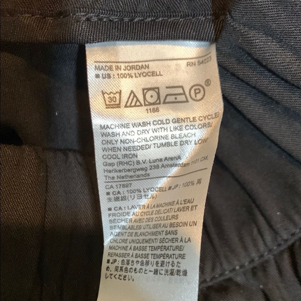 Women's Banana Republic Factory Black TENCEL™ Cargo Jogger NEW with Tags XXS - Picture 6 of 13
